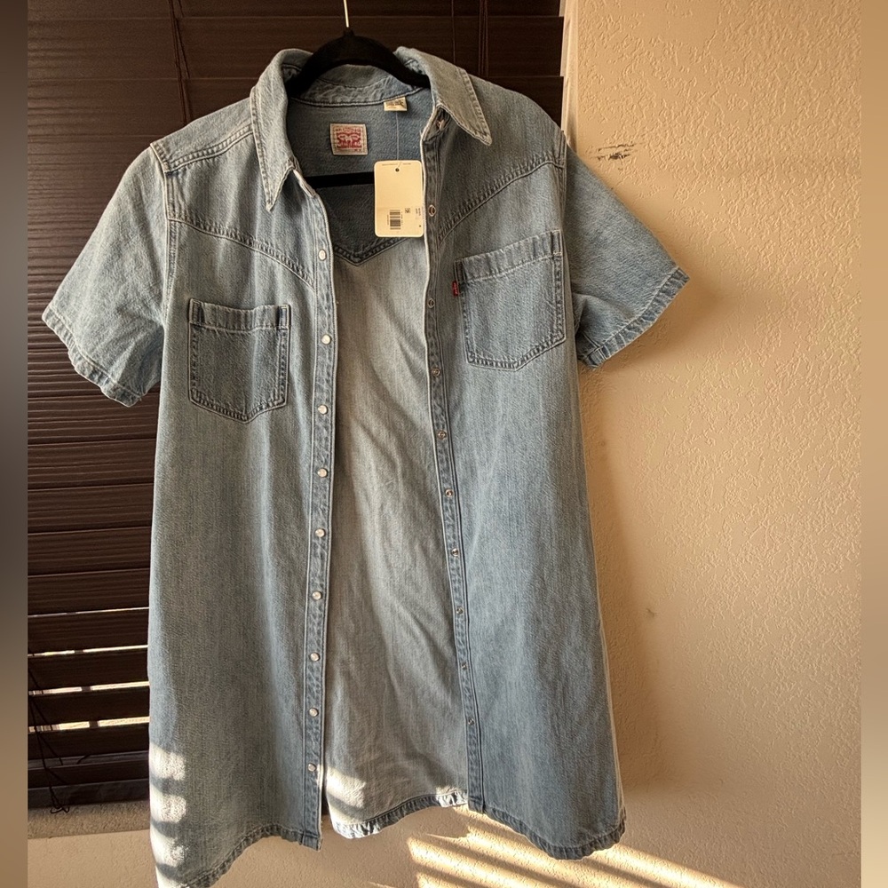 Levi’s Denim Shirt Dress